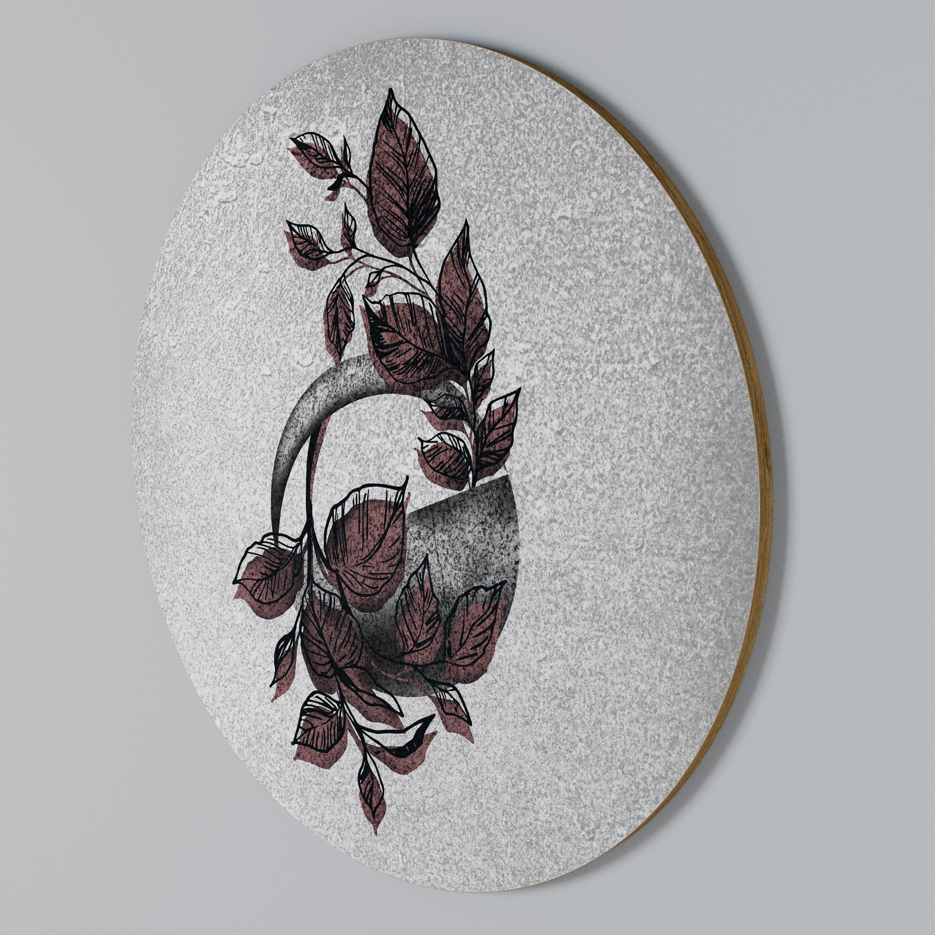 GRAPHIC WONDER Rundes Wandbild