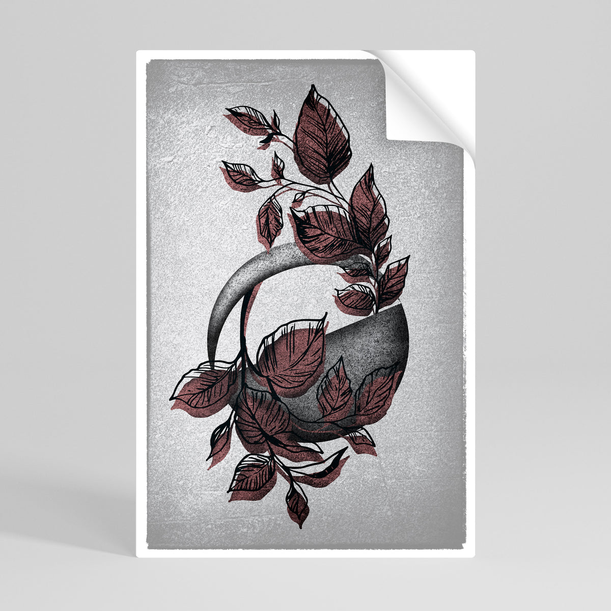 GRAPHIC WONDER Selbstklebendes Poster - Hochformat