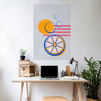 CITRUS SPARK Peel and Stick Vertical Poster