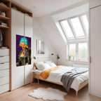 BAROQUE CHIC Selbstklebendes Poster - Hochformat