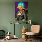 BAROQUE CHIC Selbstklebendes Poster - Hochformat