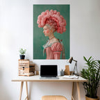 BAROQUE FUSION Selbstklebendes Poster - Hochformat