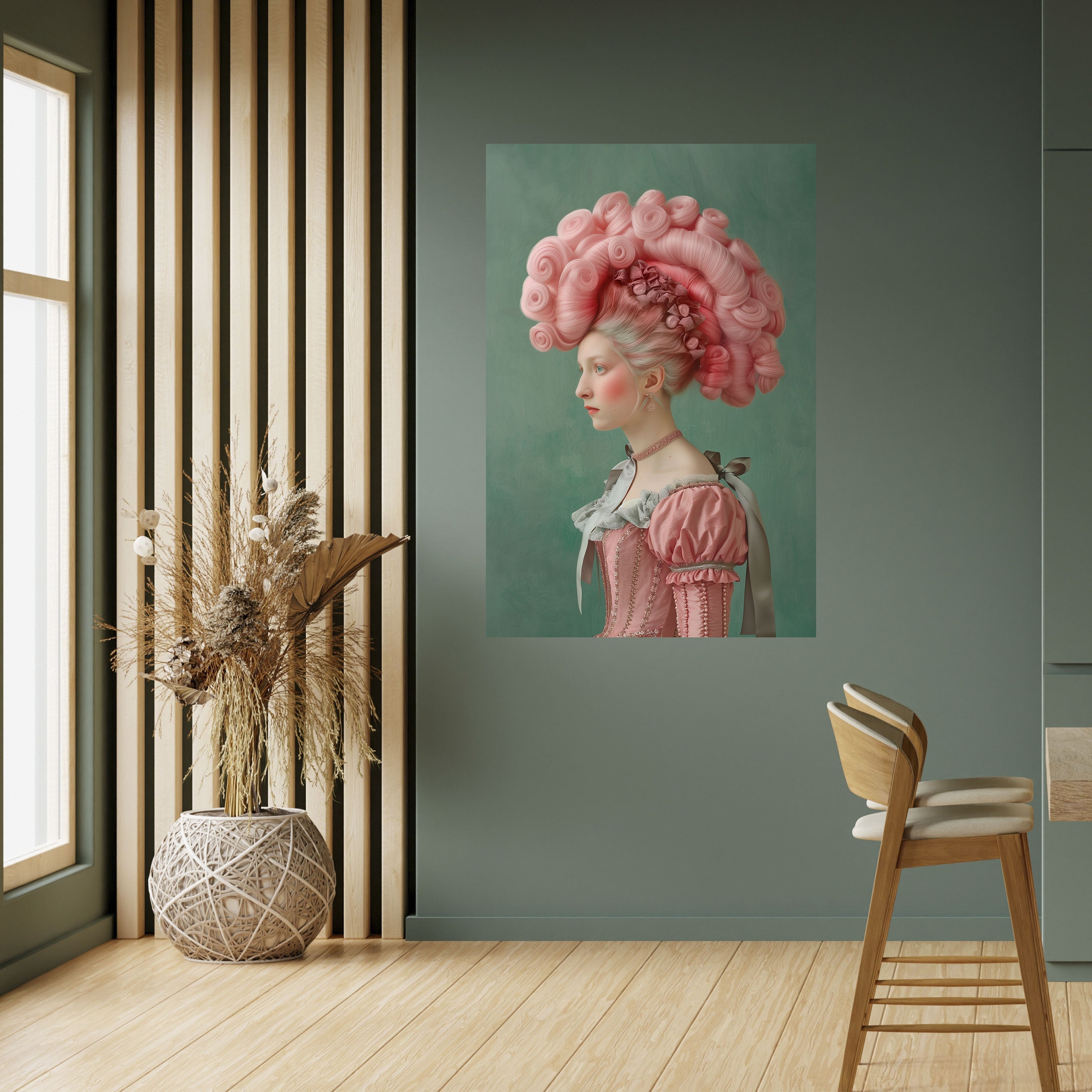 BAROQUE FUSION Vertikales Poster zum Abziehen und Aufkleben
