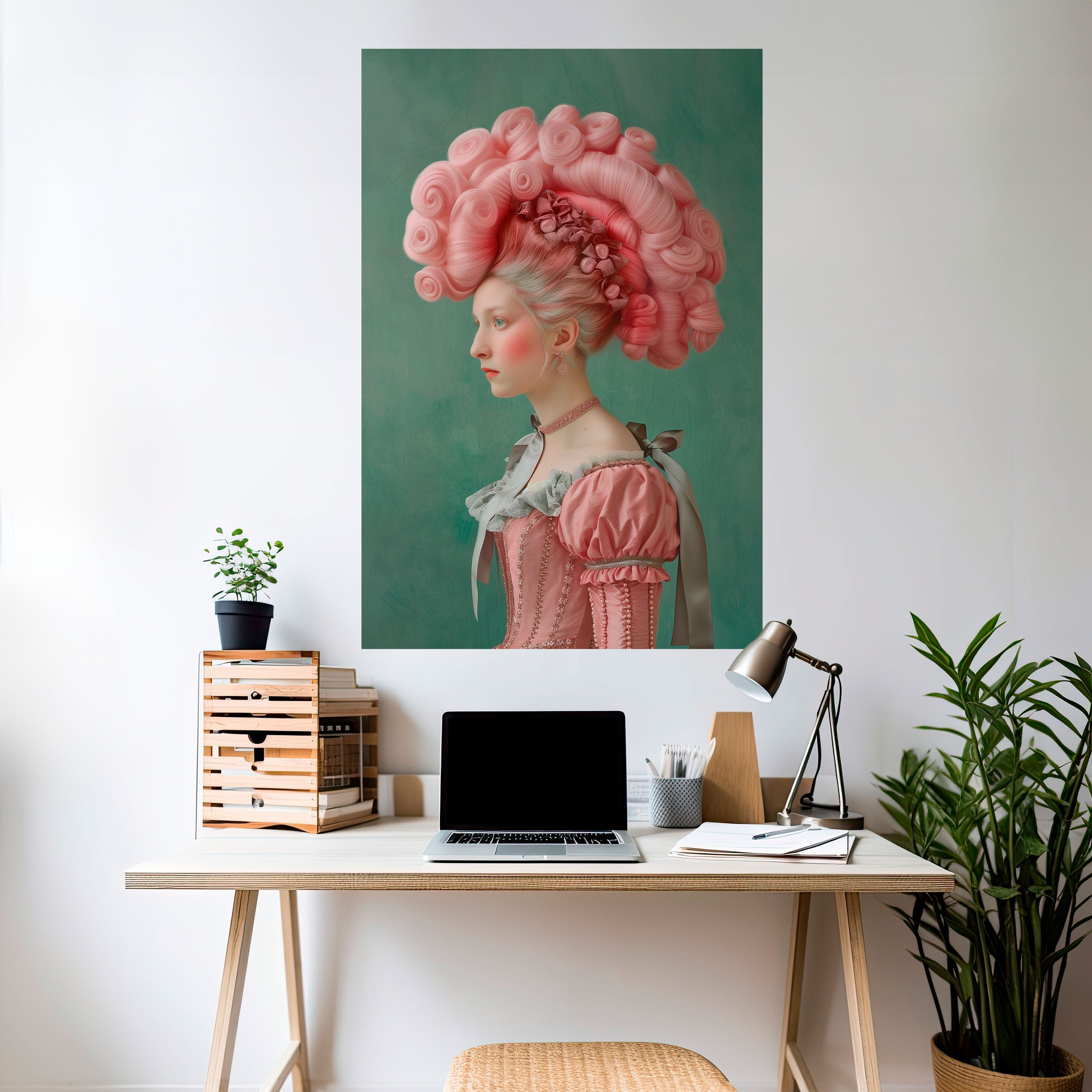 BAROQUE FUSION Vertikales Poster zum Abziehen und Aufkleben