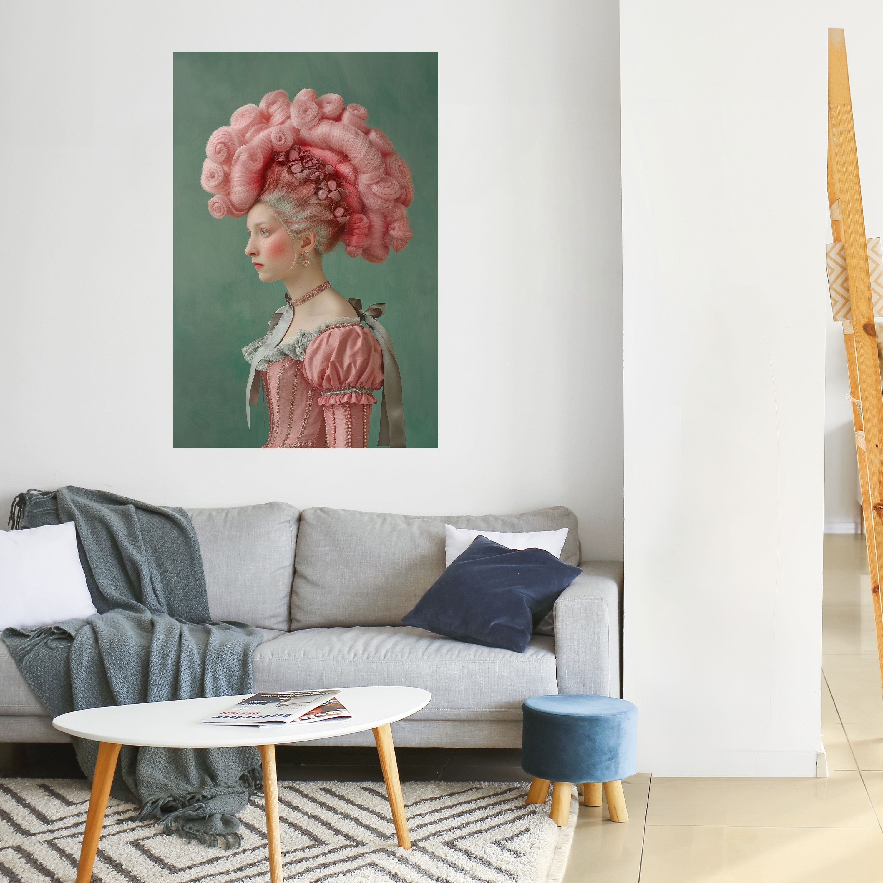 BAROQUE FUSION Vertikales Poster zum Abziehen und Aufkleben