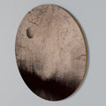MOONBEAM THOUGHTS Rundes Wandbild