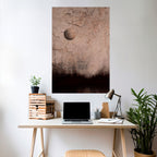 MOONBEAM THOUGHTS Peel and Stick Vertical Poster