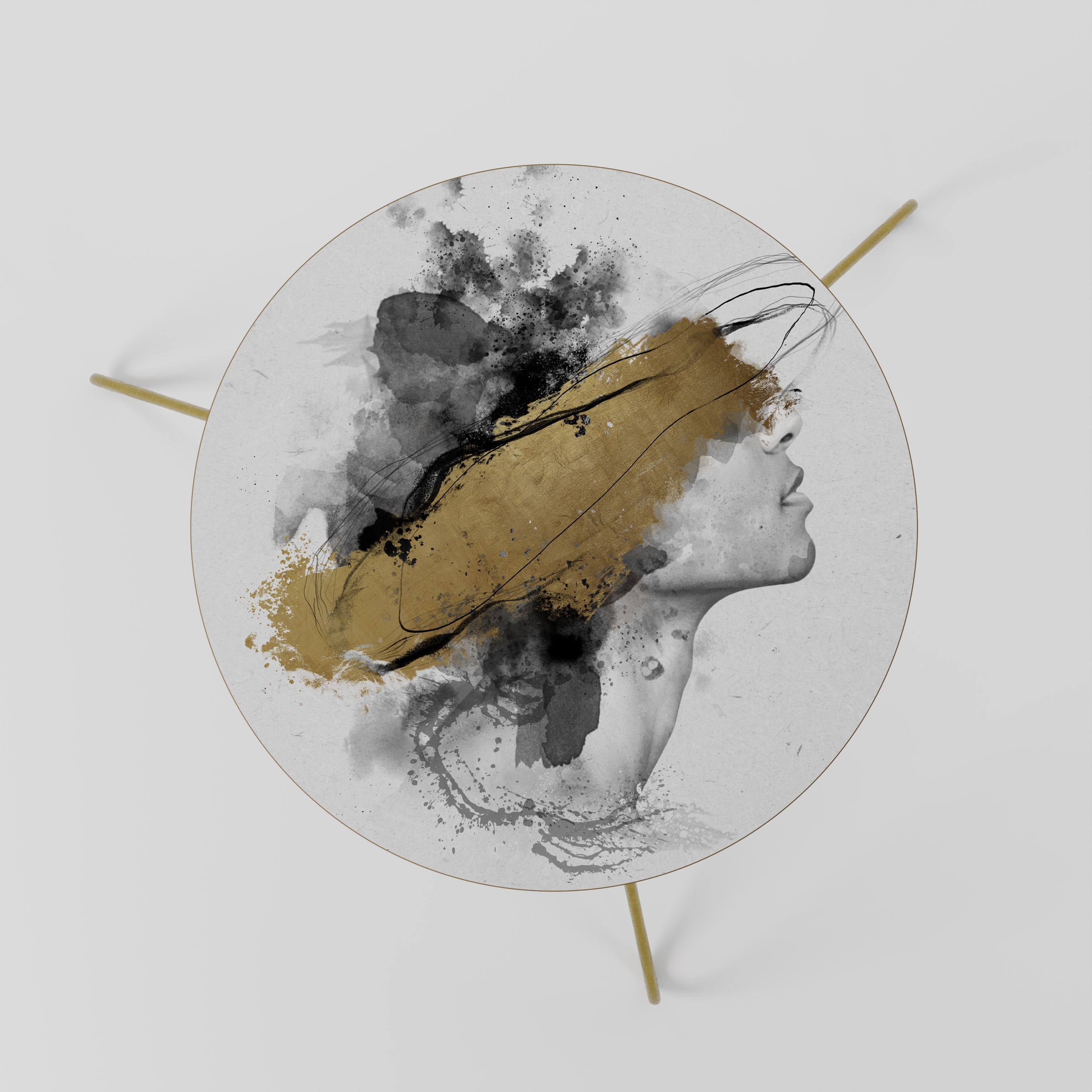 GILDED BLINDNESS Couchtisch 60