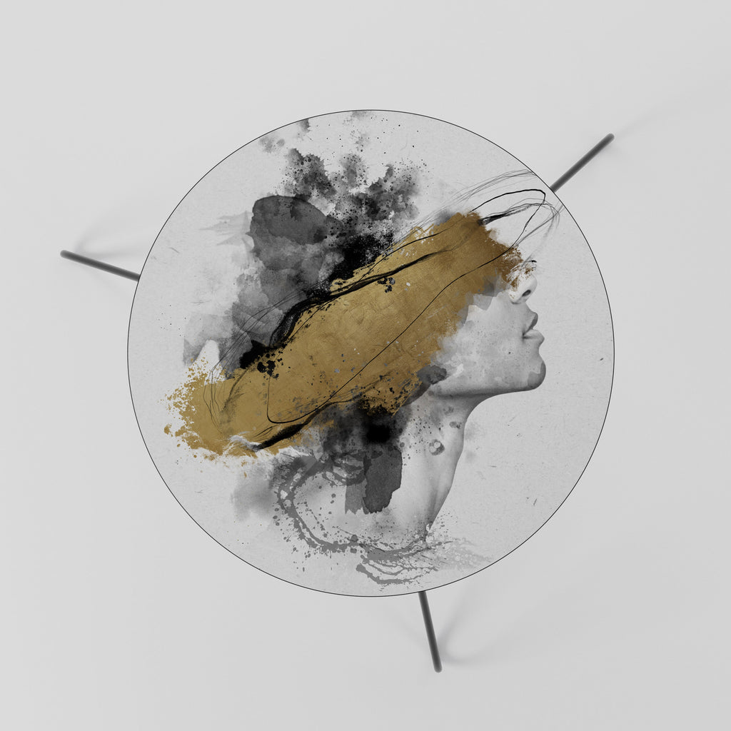 GILDED BLINDNESS Couchtisch 60