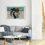 INKWELL TURQOISE Selbstklebendes Horizontal-Poster