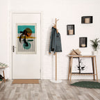 INKWELL TURQOISE Peel and Stick Vertical Poster