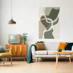 ART OF GREEN Selbstklebendes Poster - Hochformat