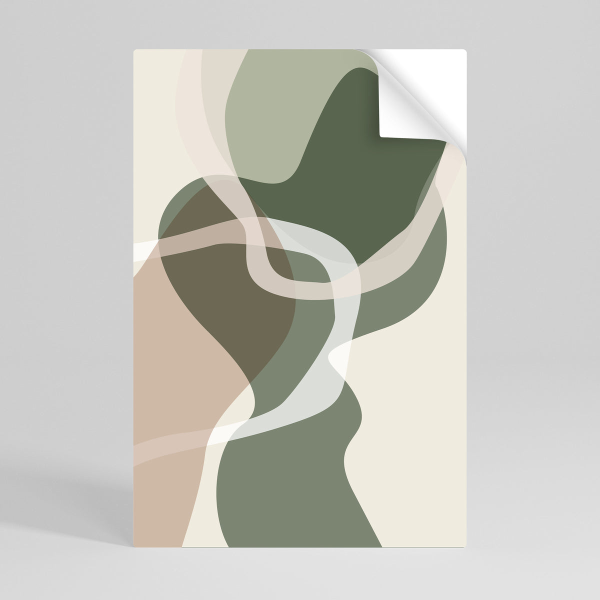 ART OF GREEN Selbstklebendes Poster - Hochformat