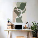 ART OF GREEN Selbstklebendes Poster - Hochformat