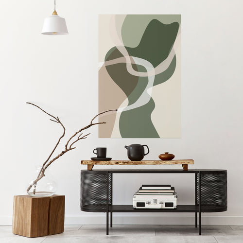 ART OF GREEN Selbstklebendes Poster - Hochformat