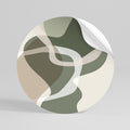 ART OF GREEN Runder Wandsticker zum Abziehen und Aufkleben