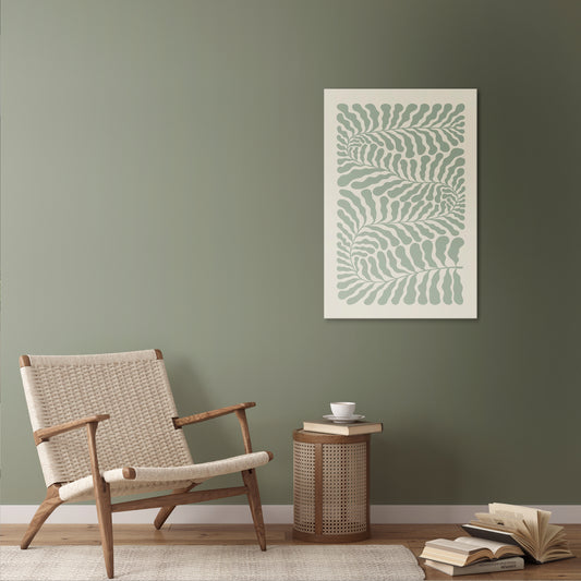 VERDURE LABIRYNTH Vertical Canvas Print