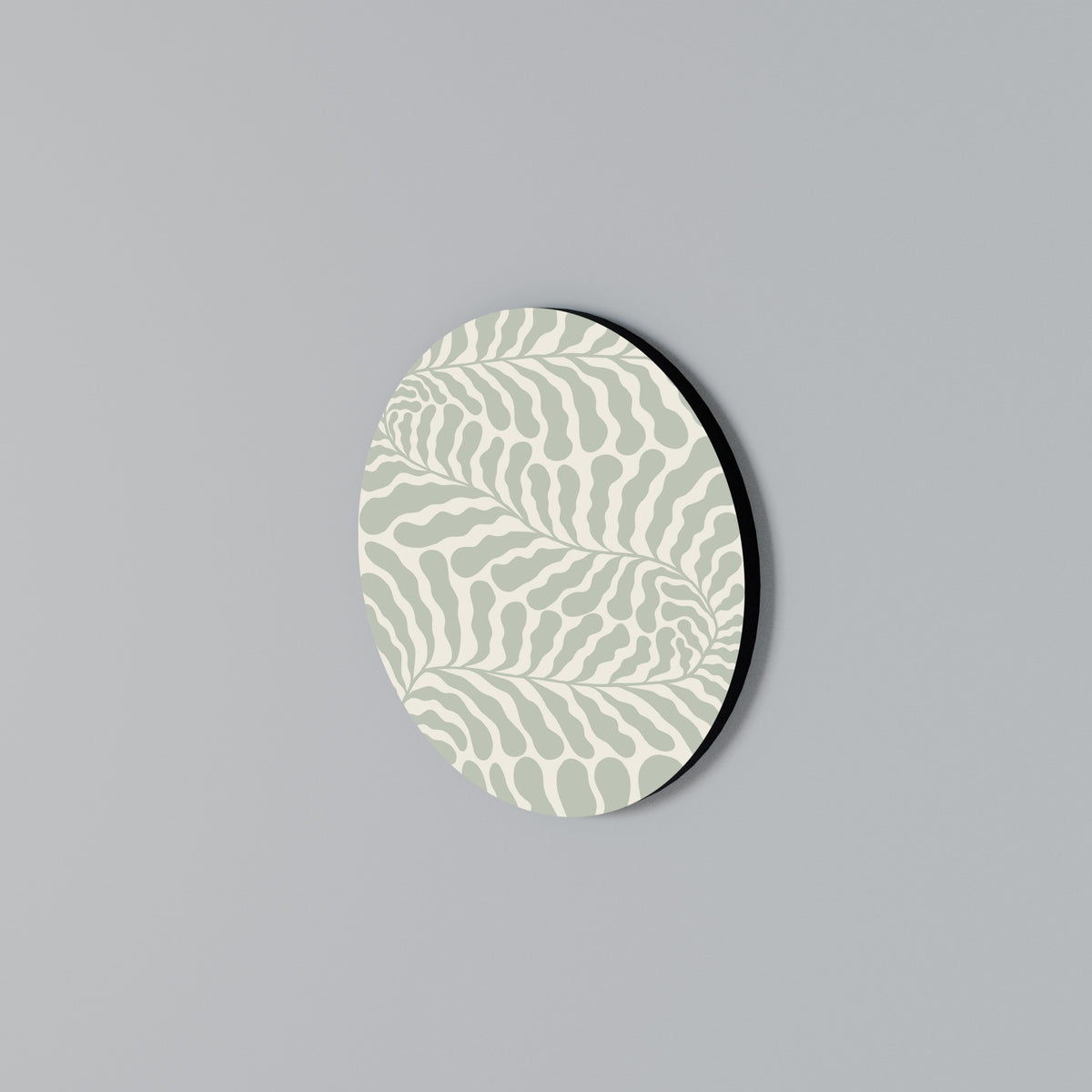 VERDURE LABIRYNTH Rundes Wandbild