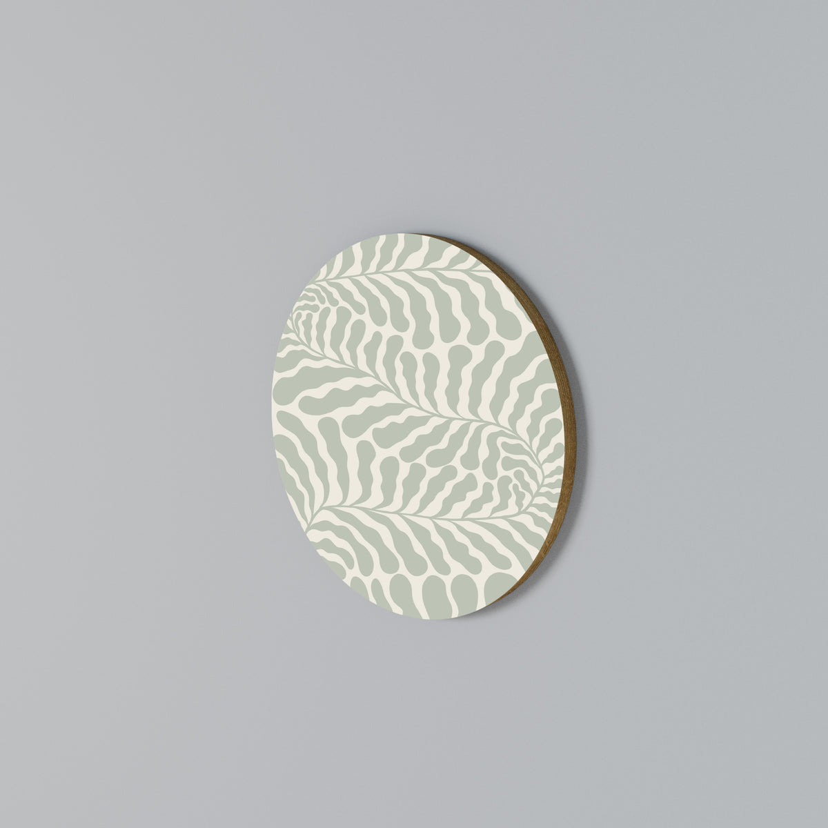 VERDURE LABIRYNTH Rundes Wandbild
