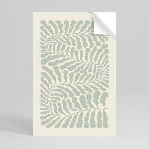 VERDURE LABIRYNTH Selbstklebendes Poster - Hochformat