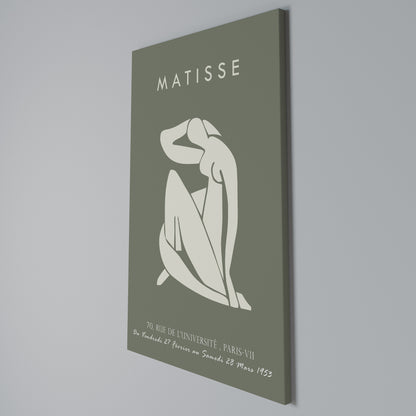 MATISSE NUDES Vertical Canvas Print