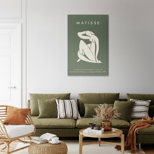 MATISSE NUDES Vertical Canvas Print