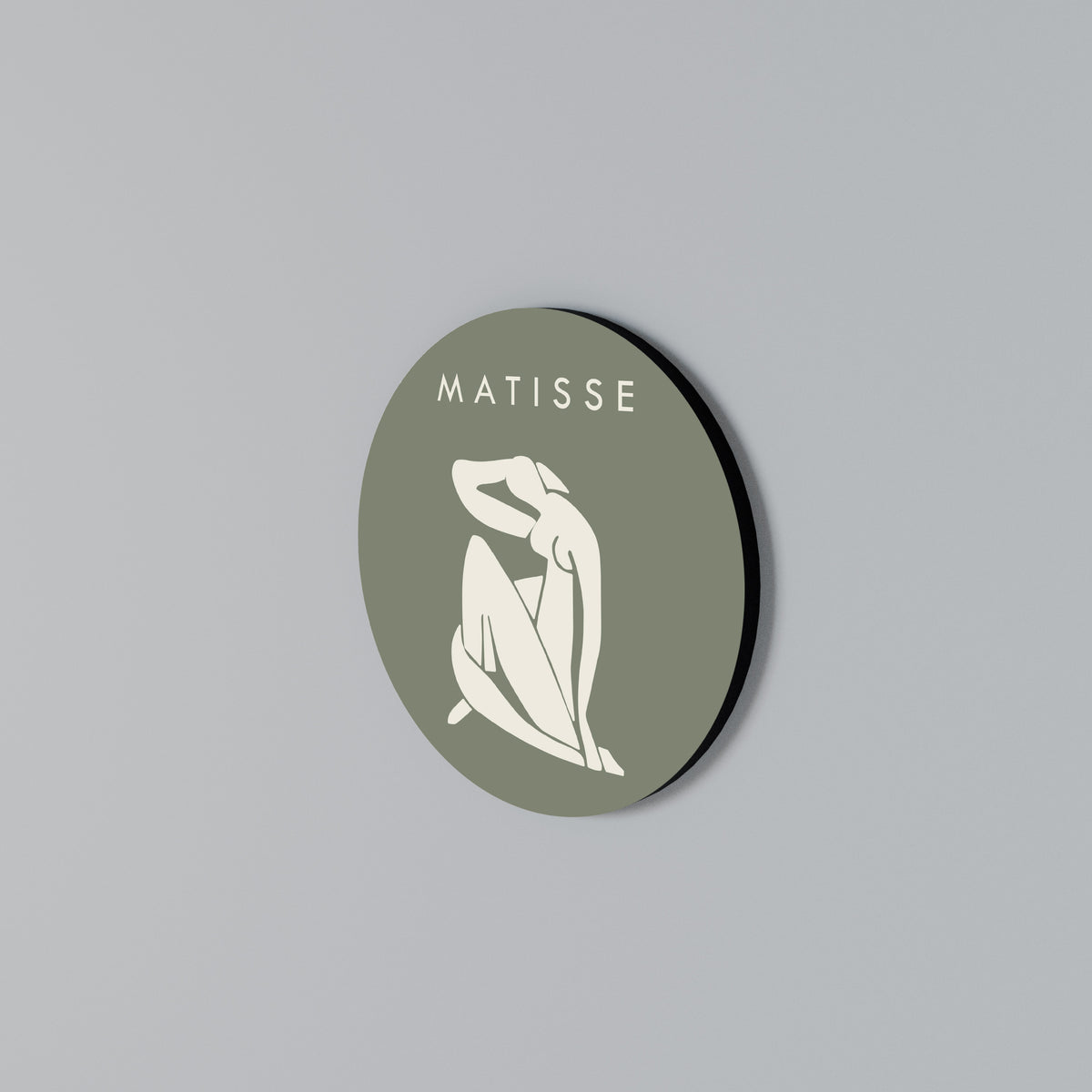 MATISSE NUDES Rundes Wandbild