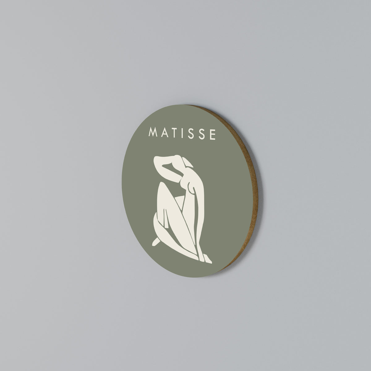 MATISSE NUDES Rundes Wandbild