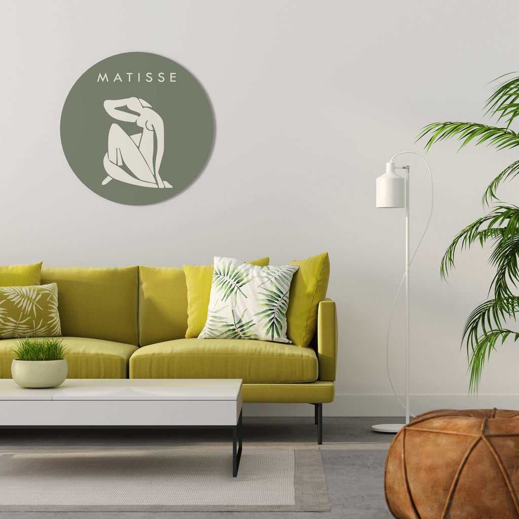 MATISSE NUDES Runde Wanddekoration Ø 69 cm