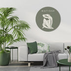 MATISSE NUDES Runde Wanddekoration Ø 69 cm