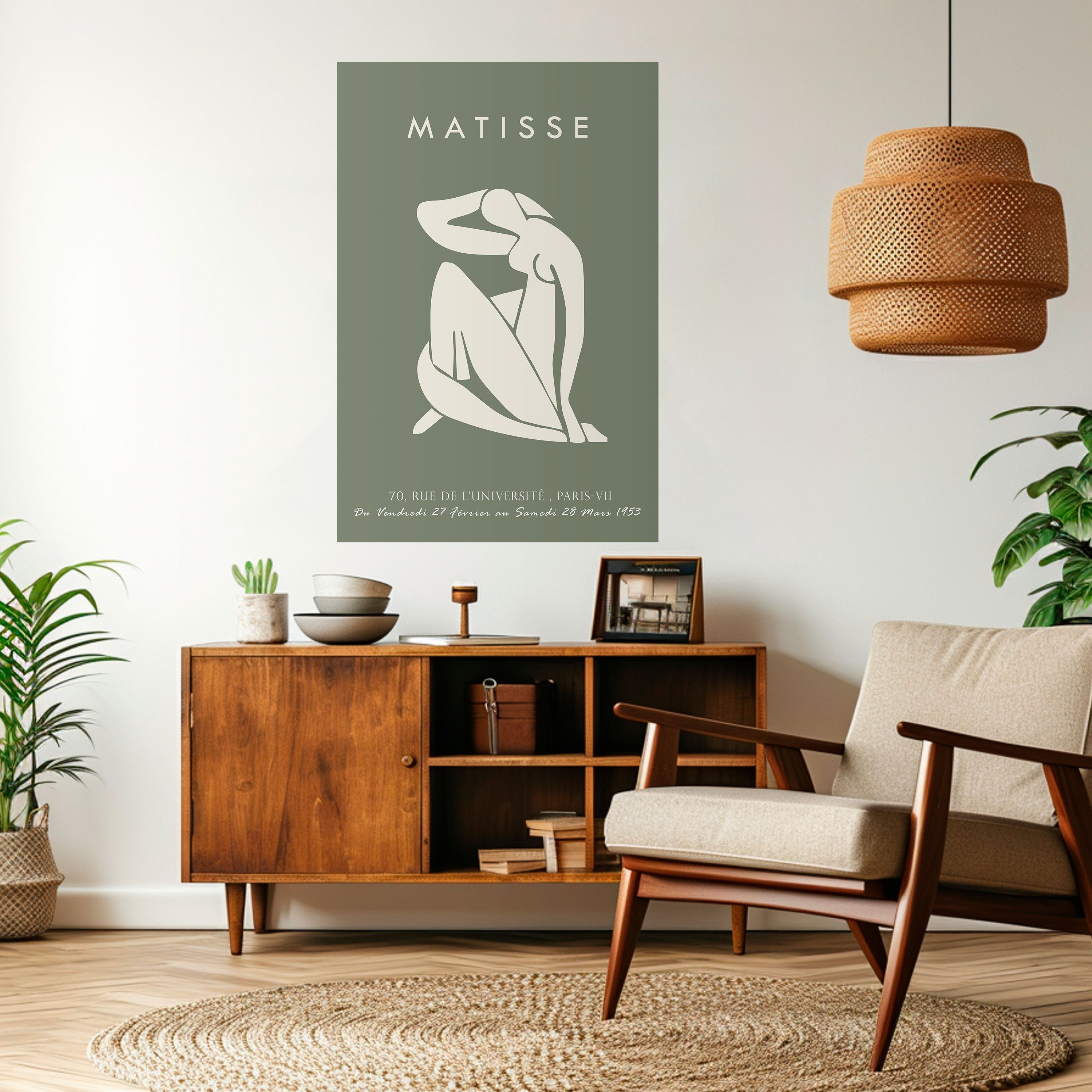 MATISSE NUDES Vertikales Poster zum Abziehen und Aufkleben