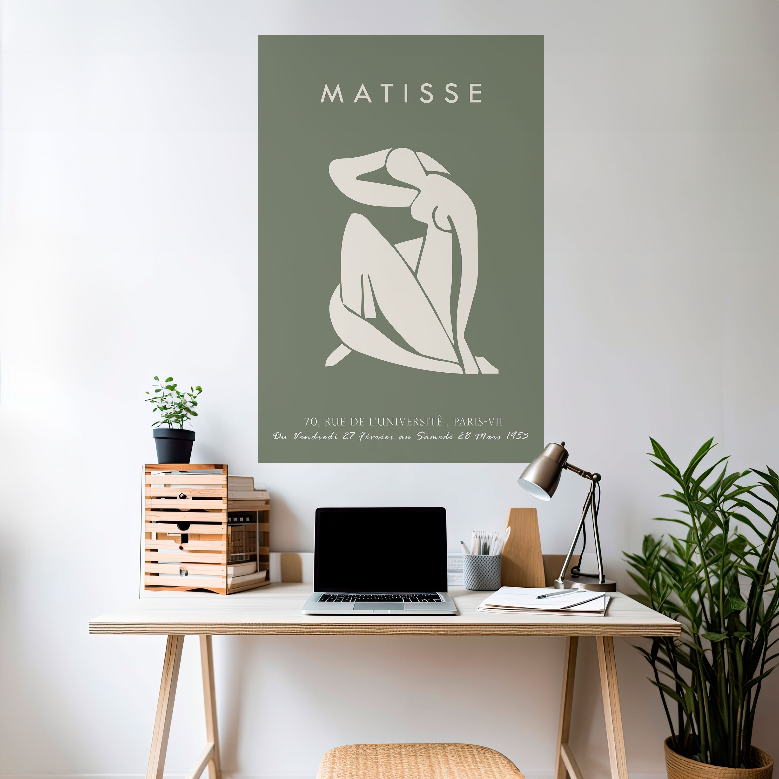 MATISSE NUDES Vertikales Poster zum Abziehen und Aufkleben