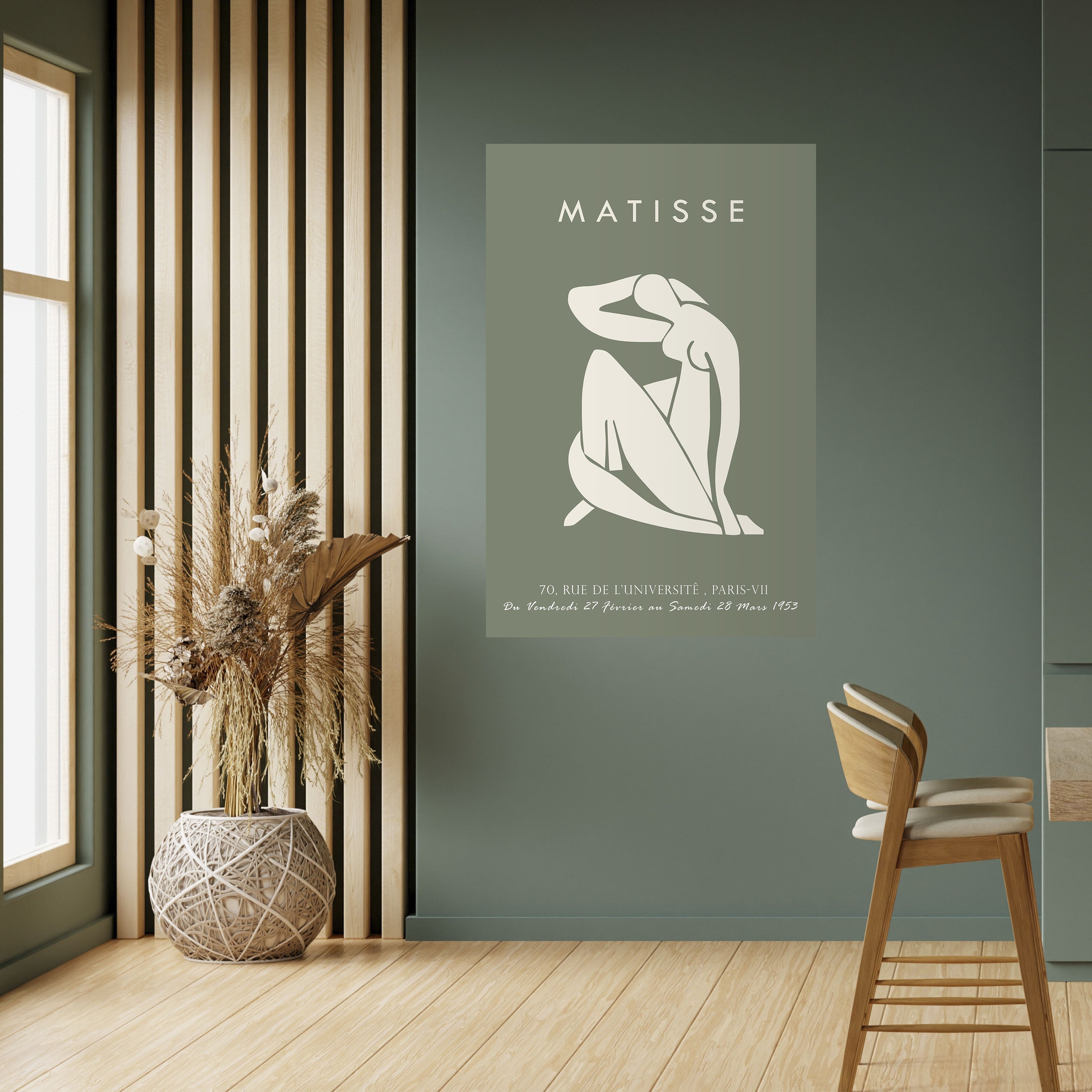 MATISSE NUDES Vertikales Poster zum Abziehen und Aufkleben