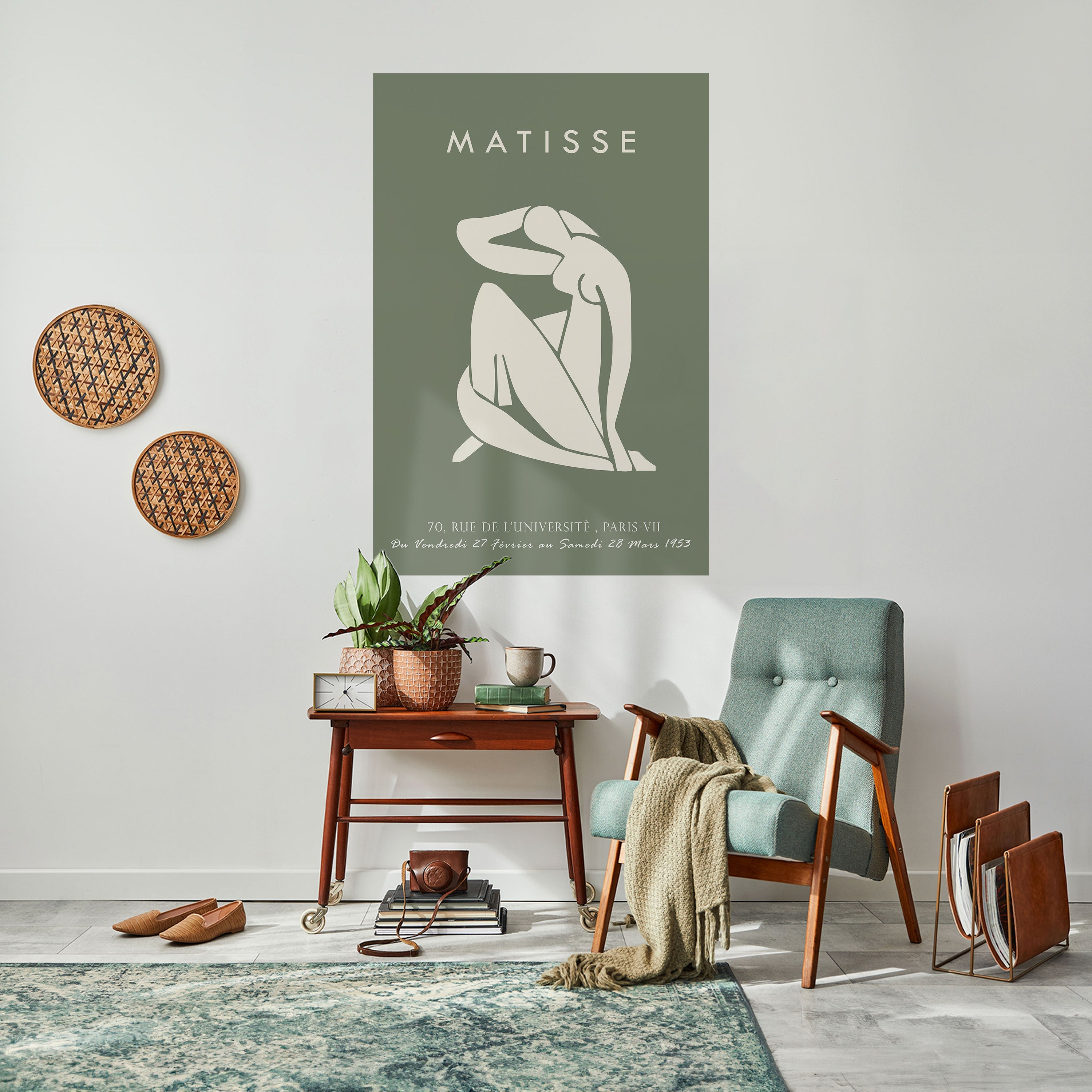 MATISSE NUDES Vertikales Poster zum Abziehen und Aufkleben