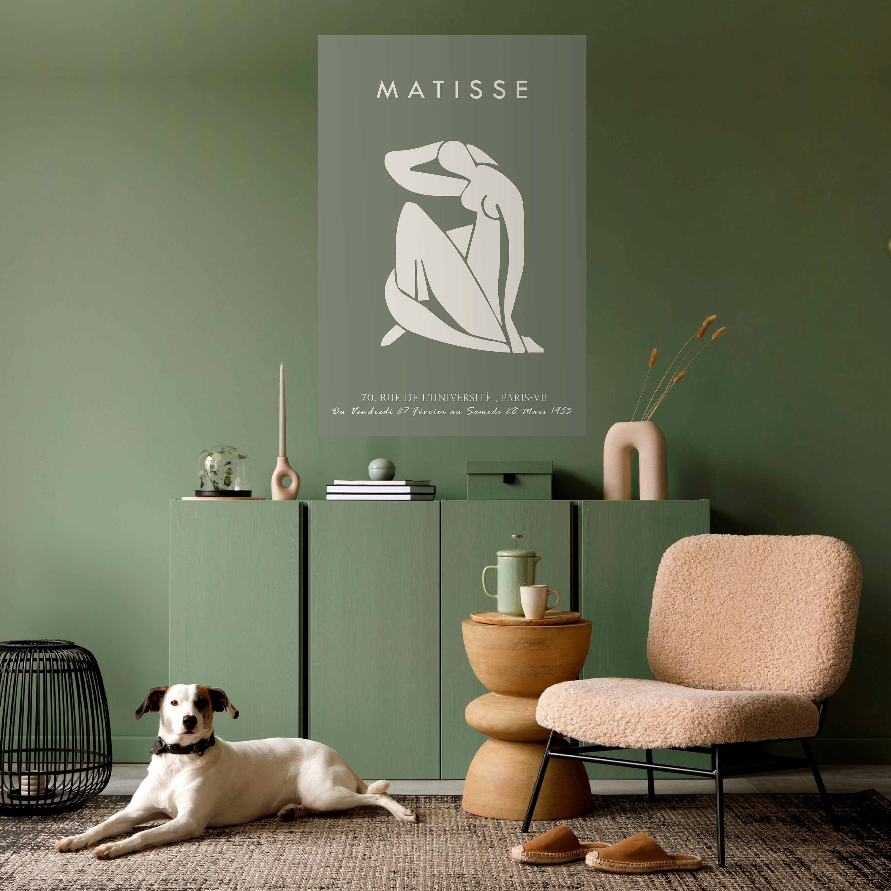 MATISSE NUDES Vertikales Poster zum Abziehen und Aufkleben