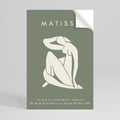 MATISSE NUDES Selbstklebendes Poster - Hochformat