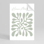 SHAPE OF MATISSE Selbstklebendes Poster - Hochformat