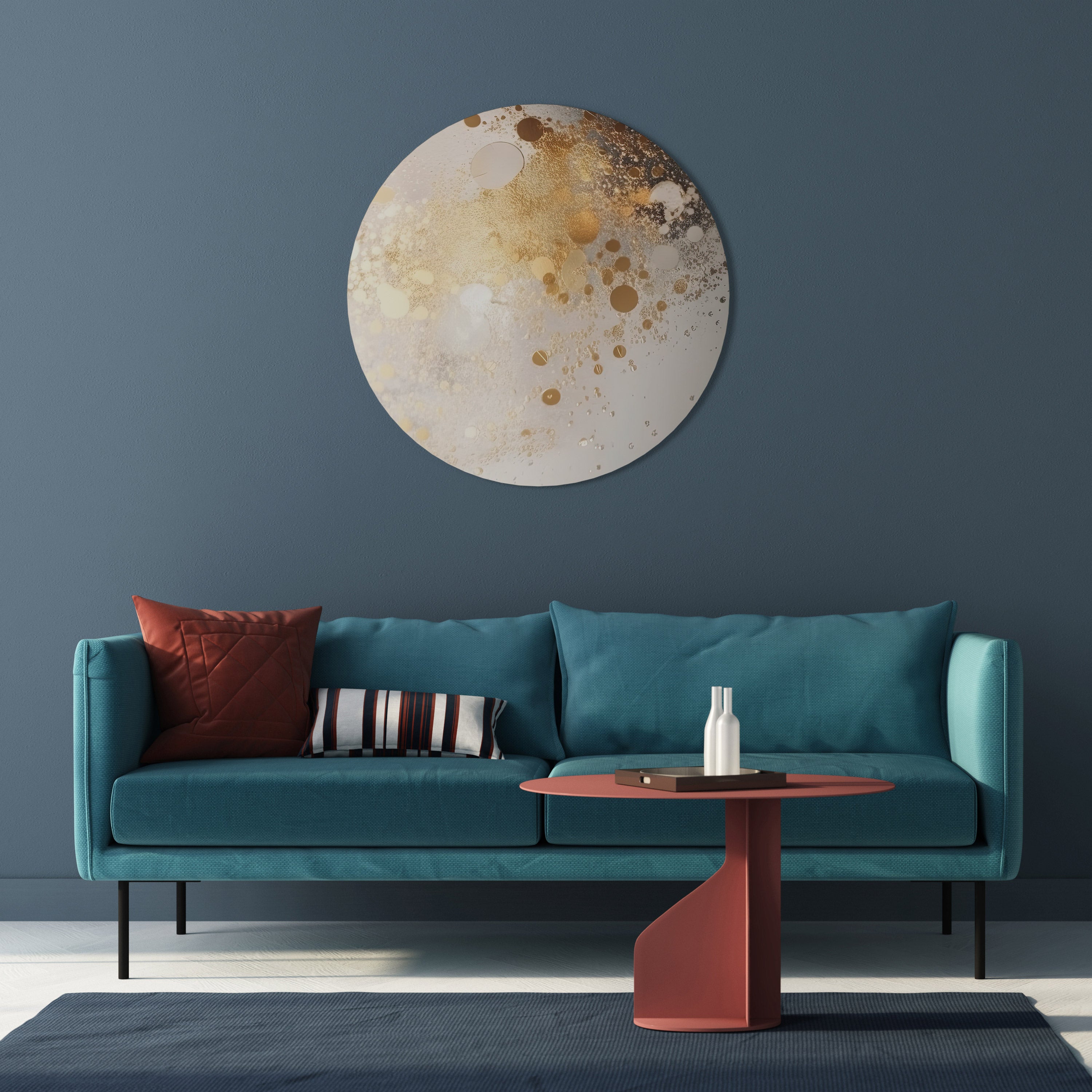 PRECIOUS CADENCE Runde Wanddekoration Ø 69 cm