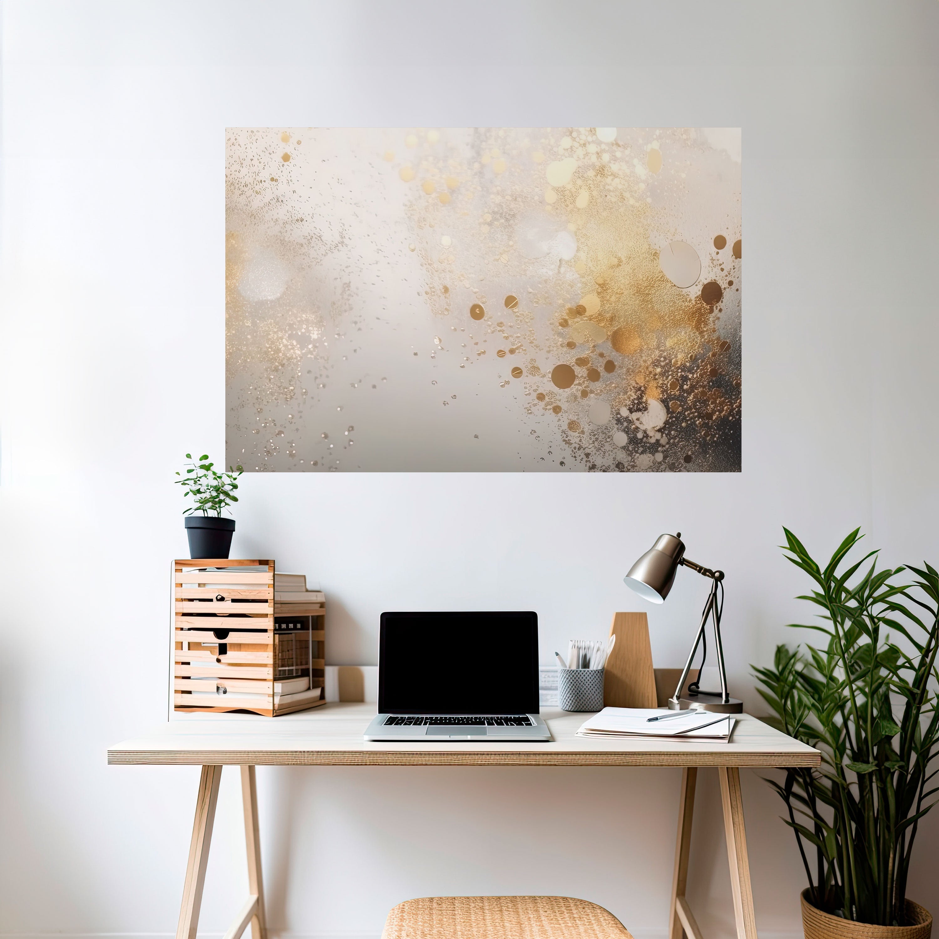 PRECIOUS CADENCE Peel and Stick Horizontal Poster