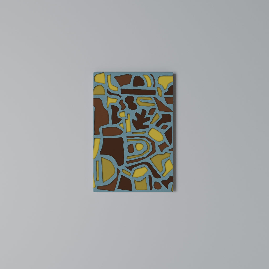 SHAPE EXTRAVAGANZA Vertical Canvas Print