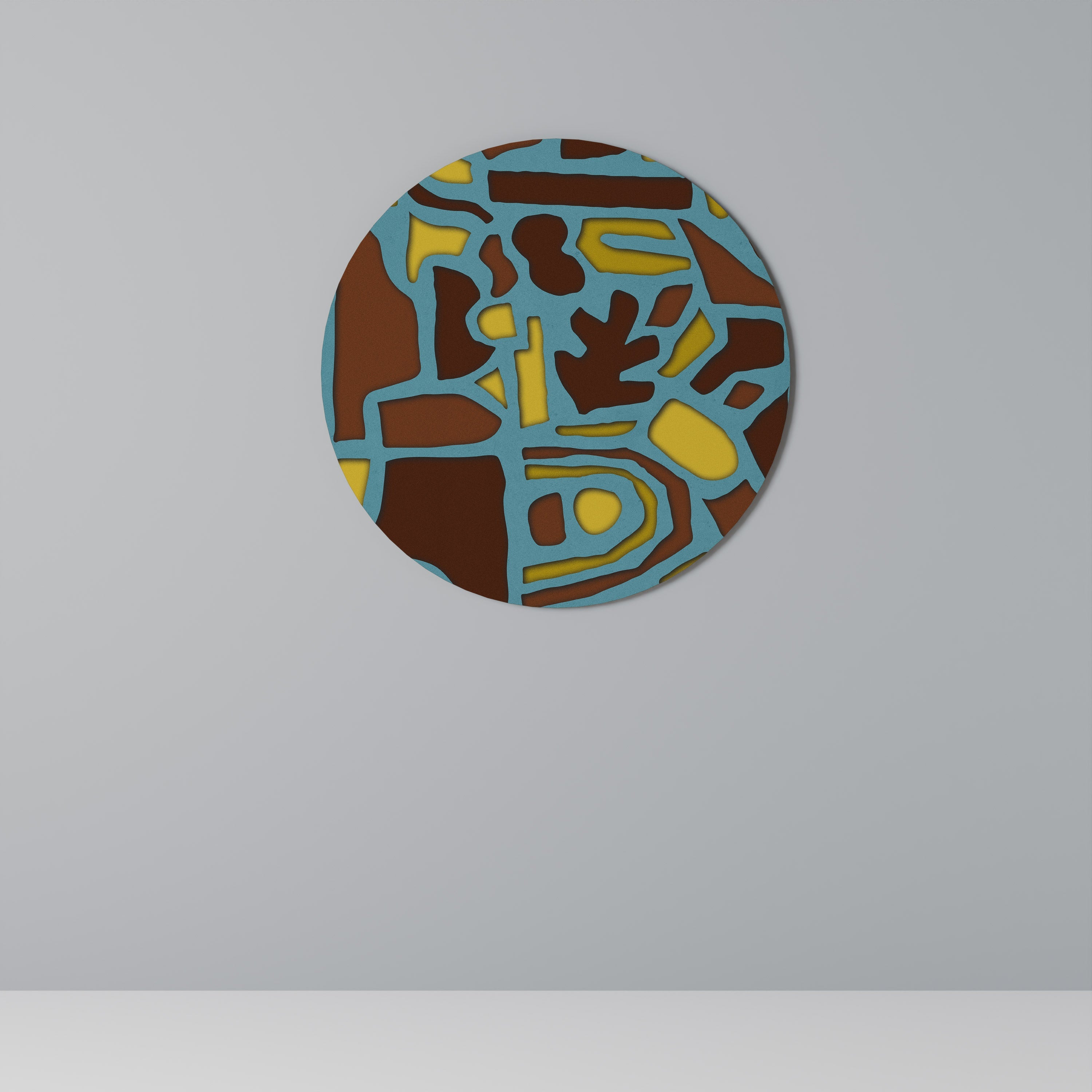 SHAPE EXTRAVAGANZA Runde Wanddekoration Ø 69 cm