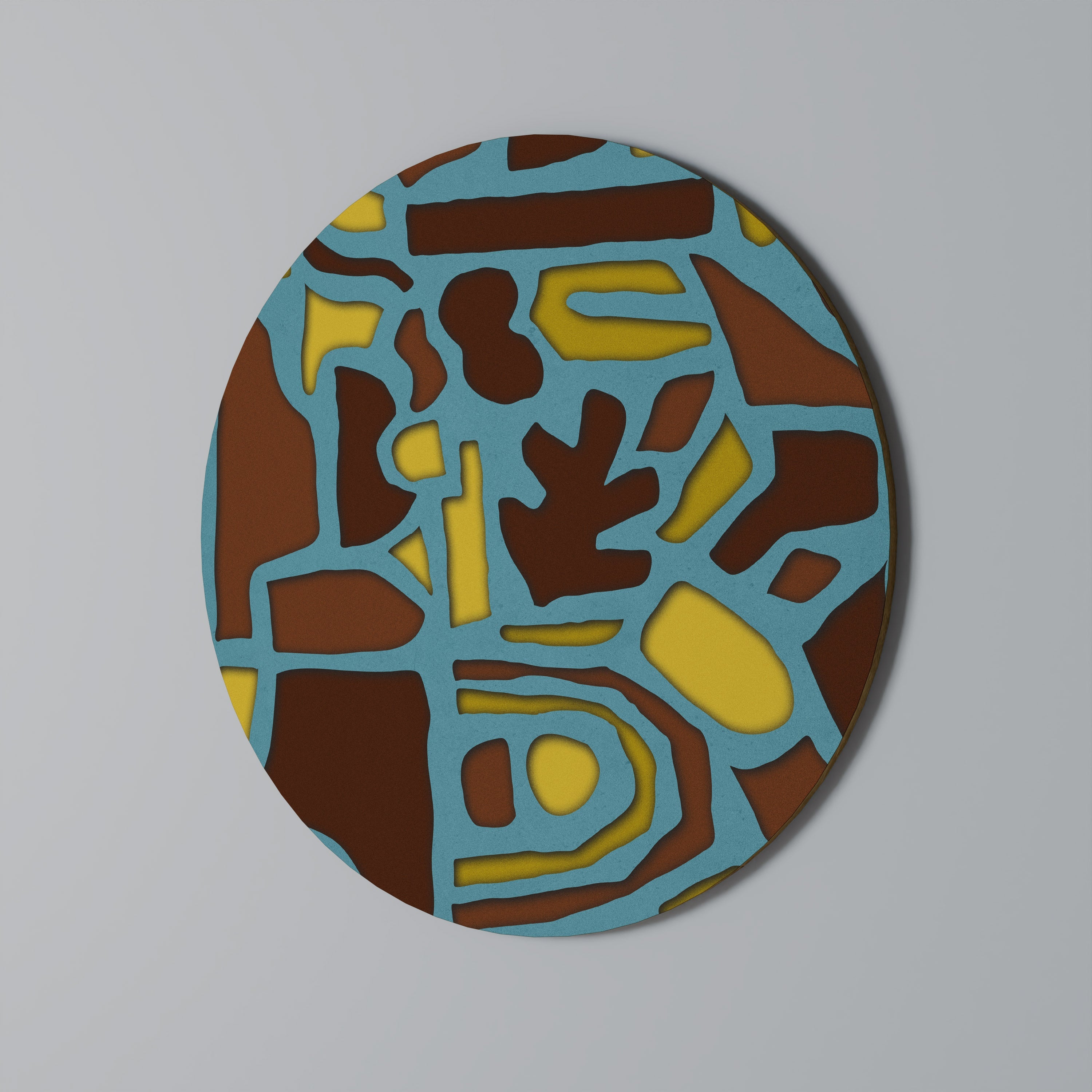 SHAPE EXTRAVAGANZA Runde Wanddekoration Ø 69 cm