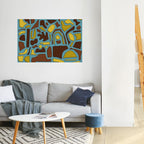 SHAPE EXTRAVAGANZA Selbstklebendes Horizontal-Poster