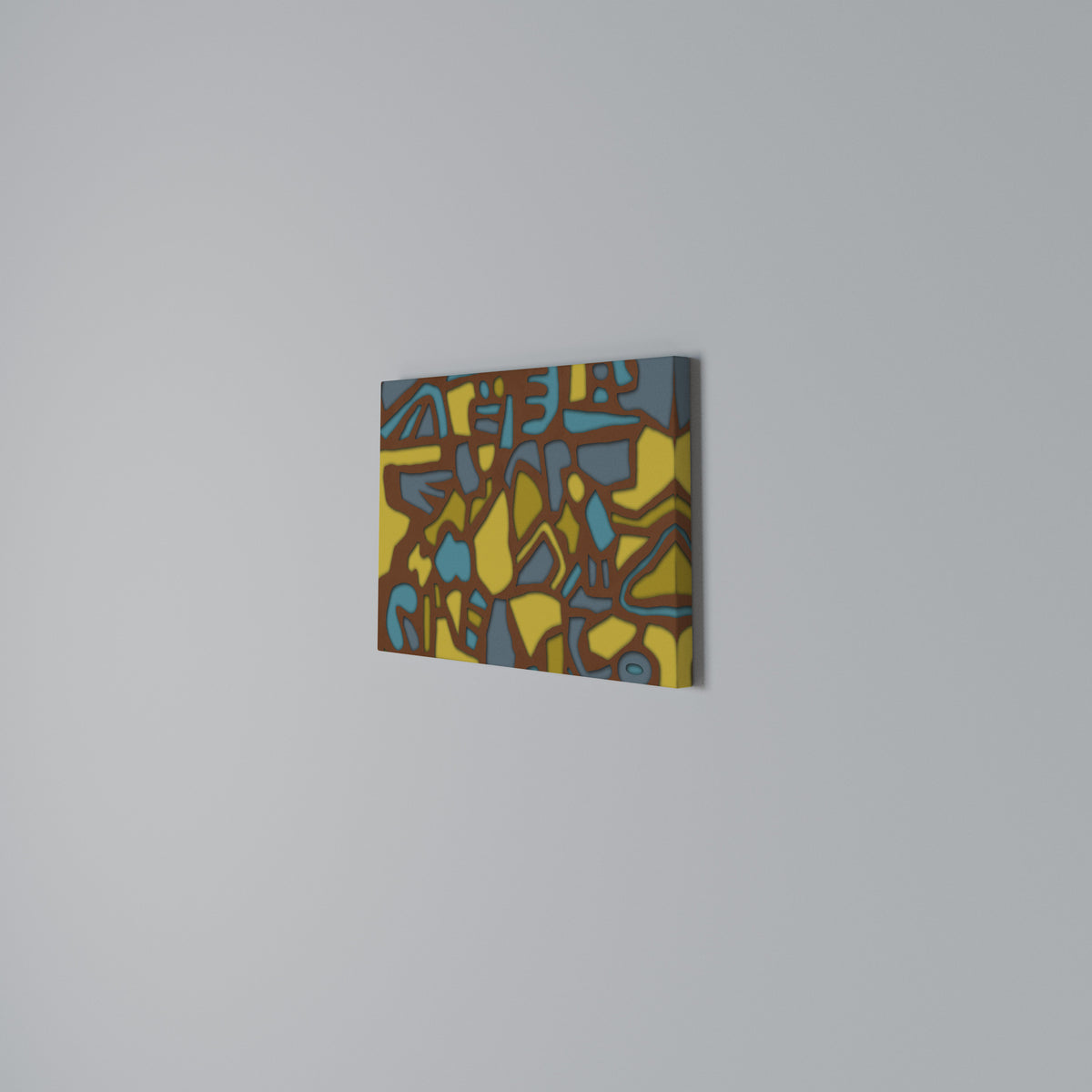 FORM SHUFFLE Horizontal Canvas Print