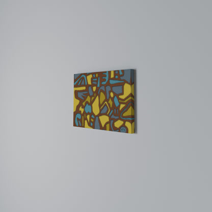 FORM SHUFFLE Horizontal Canvas Print