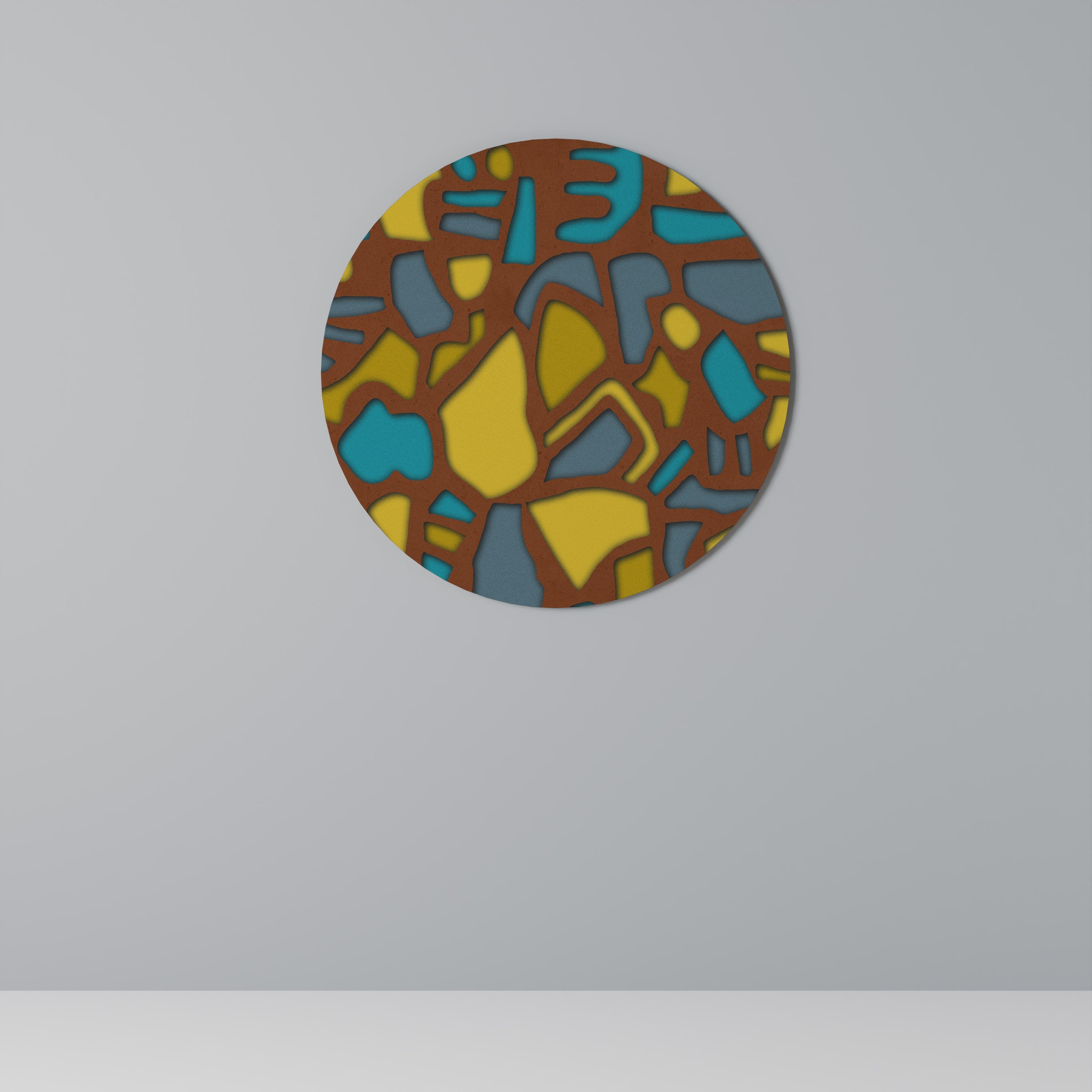 FORM SHUFFLE Runde Wanddekoration Ø 69 cm