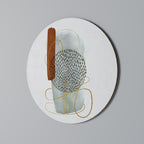 WRAPPED IN FORM Runde Wanddekoration Ø 69 cm