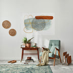 WRAPPED IN FORM Selbstklebendes Horizontal-Poster