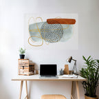 WRAPPED IN FORM Selbstklebendes Horizontal-Poster