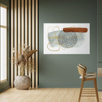 WRAPPED IN FORM Selbstklebendes Horizontal-Poster